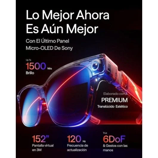 VITURE Luma en uso