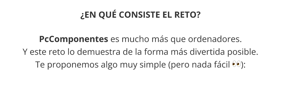Reto PcComponentes