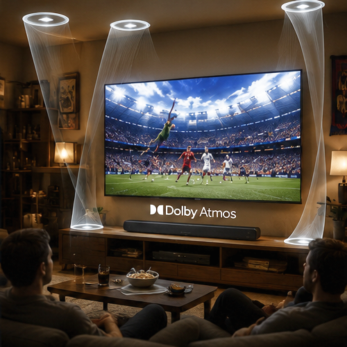 Soundbar con Dolby Atmos Soundbar con Dolby Atmos per home cinema