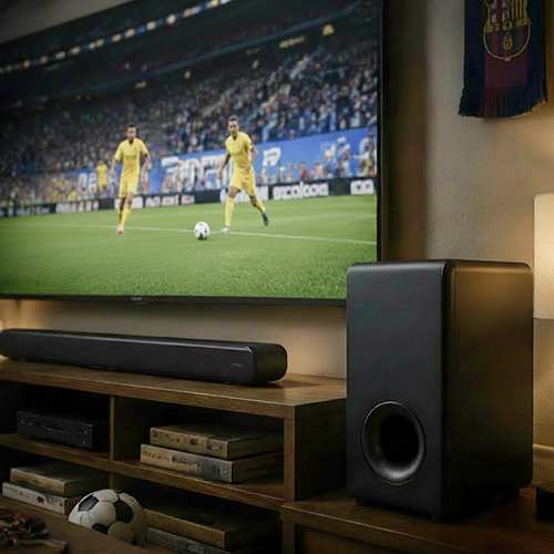 Soundbar con subwoofer Soundbar con subwoofer wireless incluso