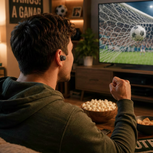 Auricolari In-Ear Comfort e audio diretto per non perdere nessun gol ovunque tu sia