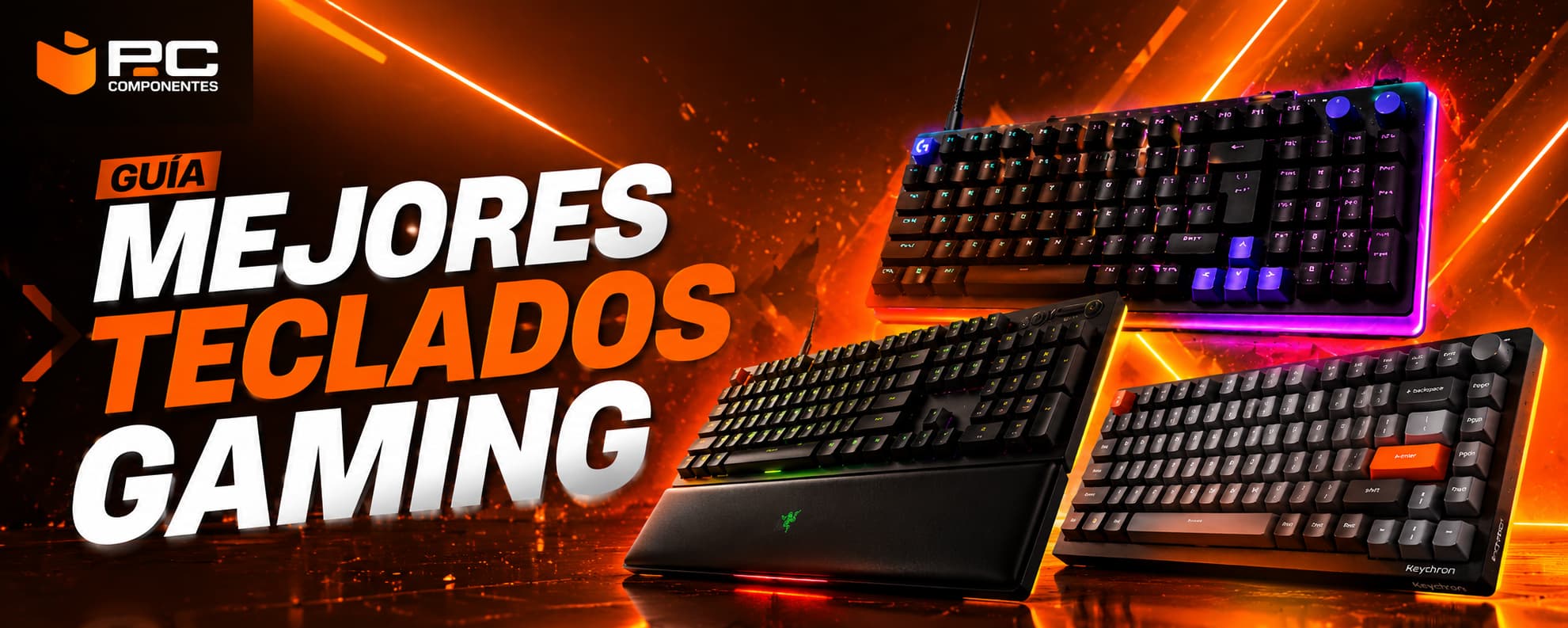 tipos de teclados gaming mejores teclados para jugar