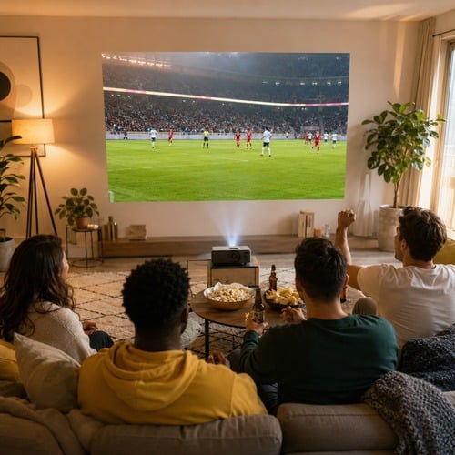 Ver el partido Ver el partido con proyector