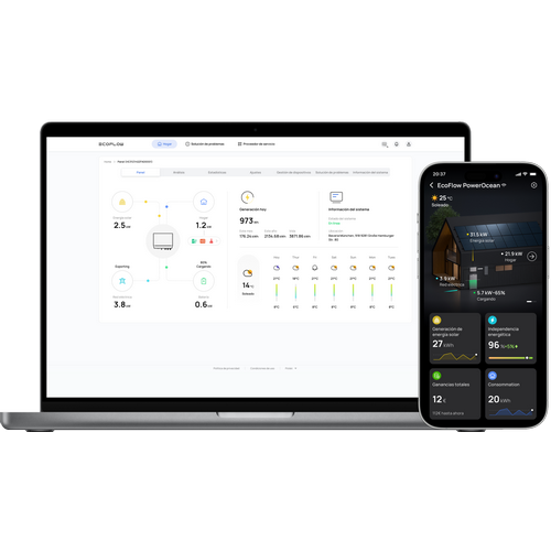 Controla desde la app