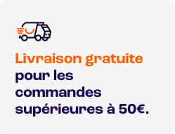 Livraison gratuite dès 50 € Livraison gratuite dès 50 €