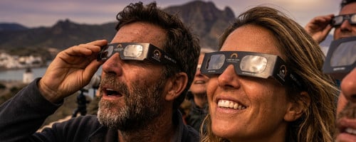 Gafas para eclipse solar certificadas ISO