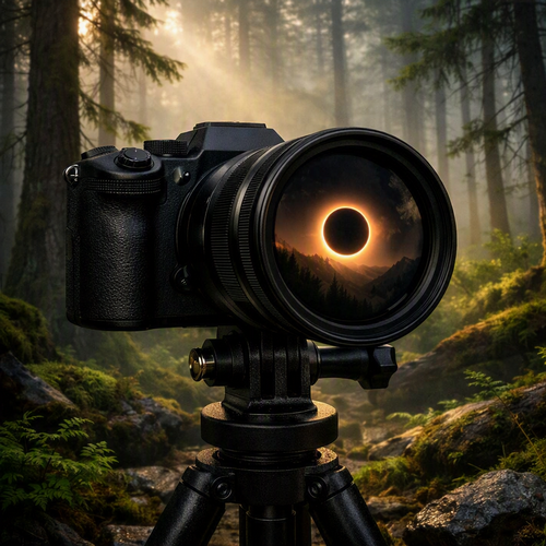 Cámaras mirrorless y réflex para fotografiar el eclipse