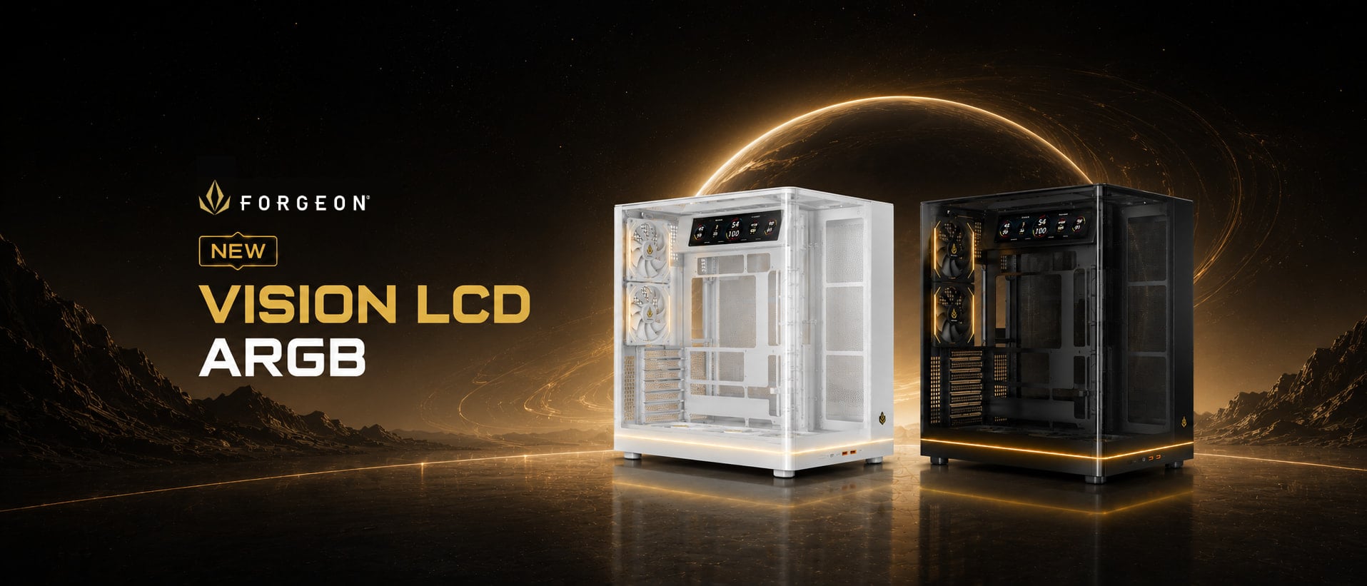 Forgeon Vision LCD ARGB: nuestra nueva caja con pantalla LCD Forgeon Vision LCD ARGB: nuestra nueva caja con pantalla LCD