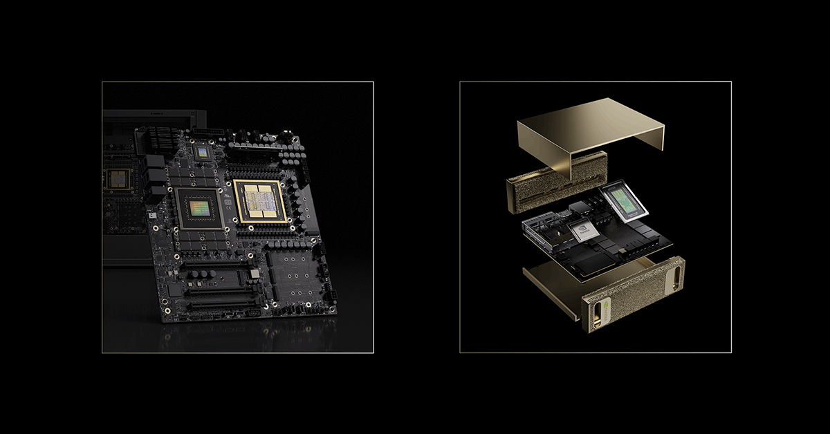 Vista explosionada del NVIDIA DGX Spark y su placa GB10