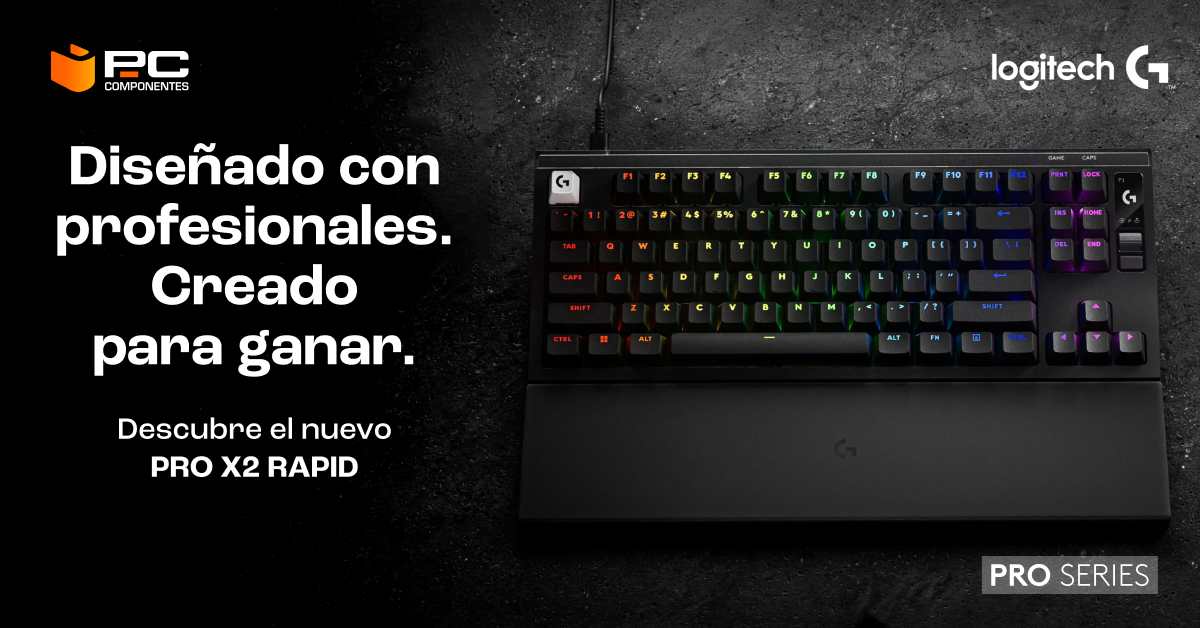Logitech G PRO X2 RAPID: el teclado gaming Logitech G PRO que lleva los interruptores magnéticos al juego competitivo Logitech G PRO X2 RAPID: el teclado gaming Logitech G PRO que lleva los interruptores magnéticos al juego competitivo