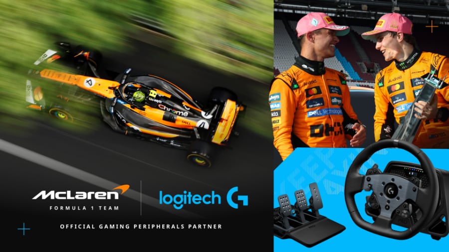 Alianza Logitech G y McLaren con nuevos periféricos oficiales de simracing