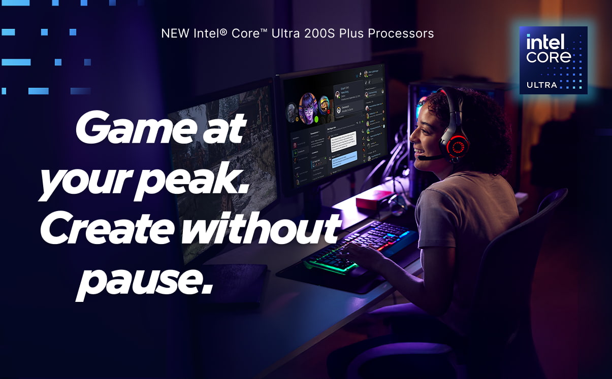 Intel® Core™ Ultra 200S Plus: el lanzamiento que necesitabas para gaming y streaming Intel® Core™ Ultra 200S Plus: el lanzamiento que necesitabas para gaming y streaming