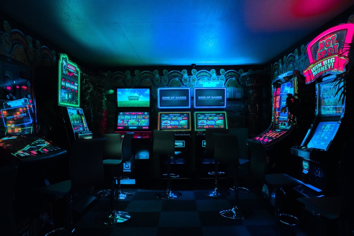 maquina de gaming retro