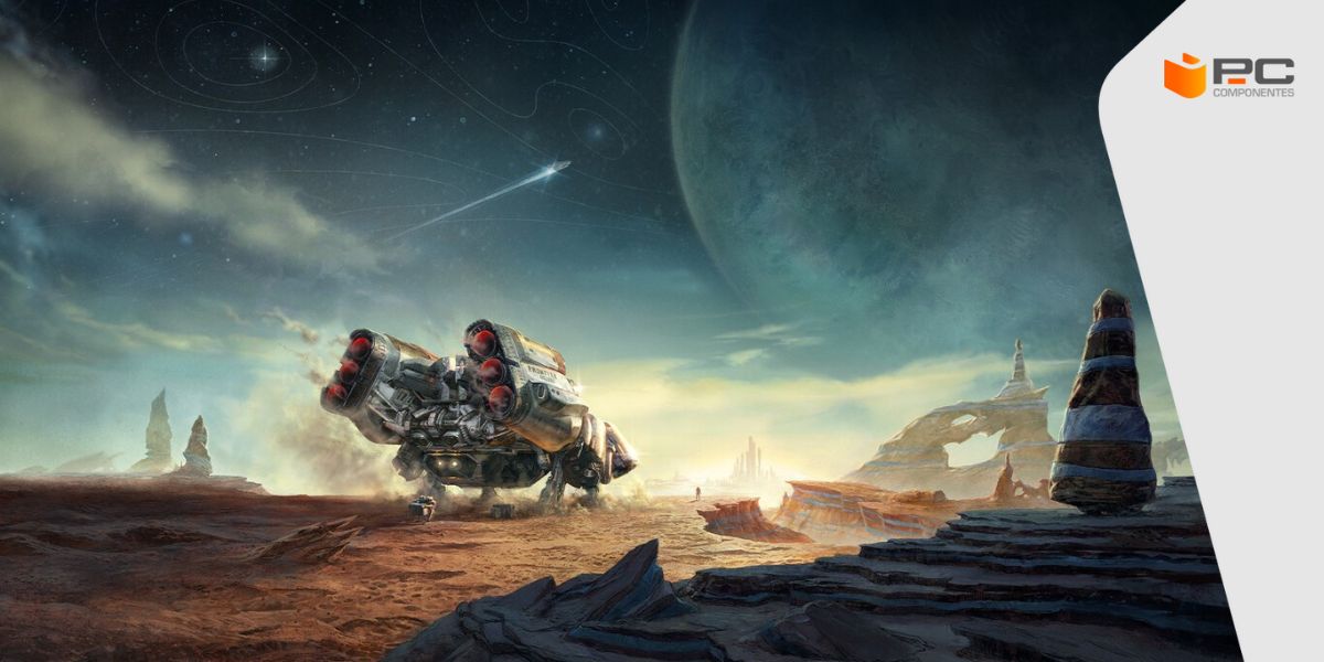 Fotograma del videojuego Starfield, que cuenta con acceso anticipado