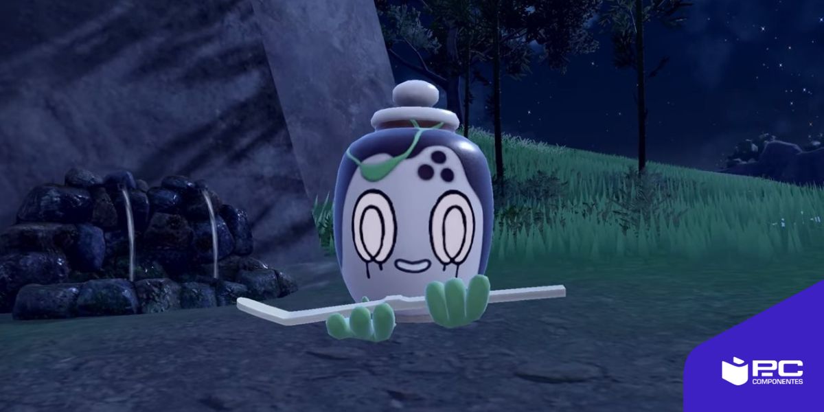 Desvelado un fantasmagórico nuevo Pokémon para el DLC de Pokémon Escarlata y Púrpura Poltchageist, nuevo Pokémon confirmado