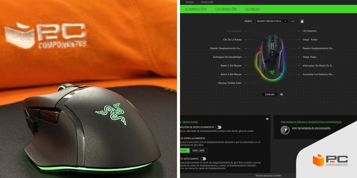 Review Razer Basilisk V3 PRO & Alfombrilla Razer Gigantus V2