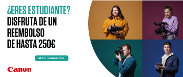 Campaña CANON ESTUDIANTES CASHBACK