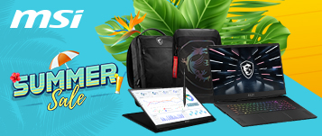 Campaña MSI Summer Sale!
